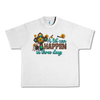 Lunar Rock a lot can happen in three days Urban Heavy Tee - Zillion Design Studio