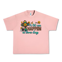 Salmon a lot can happen in three days Urban Heavy Tee - Zillion Design Studio