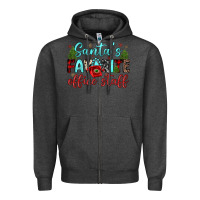 Charcoal Heather santa s favorite office staff Zipper Hoodie - JahusDesignShop