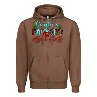 Chestnut santa s favorite office staff Zipper Hoodie - JahusDesignShop