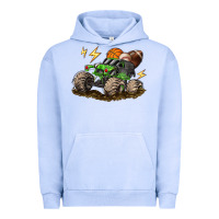 Pigment Grape Ice monster truck sports Urban Hoodie - LillyAllenDesigns