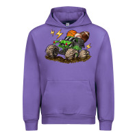 Tulip monster truck sports Urban Hoodie - LillyAllenDesigns