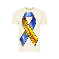 Vintage Arctic down syndrome ribbon softball Vintage Tee - texasbilliewilder