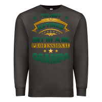 Smoke i'm not retired i'm a professional grampa Premium Sweatshirt - Jasminsmagicworld