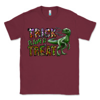 Burgundy Trick RAWR Treat Classic Tee - CowhideDigitalArt