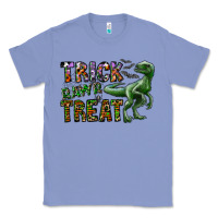 Colony Blue Trick RAWR Treat Classic Tee - CowhideDigitalArt