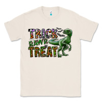 Natural Trick RAWR Treat Classic Tee - CowhideDigitalArt