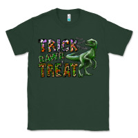 Sports Green Trick RAWR Treat Classic Tee - CowhideDigitalArt