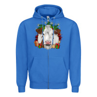 True Royal christmas simmental Zipper Hoodie - JahusDesignShop