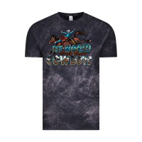 Cloud Black the world needs more cowboys Vintage Tee - Zillion Design Studio