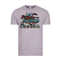 Vintage Zinc the world needs more cowboys Vintage Tee - Zillion Design Studio