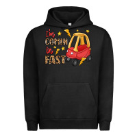Pigment Black i'm comin in fast Urban Hoodie - LillyAllenDesigns