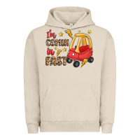 Pigment French Oak i'm comin in fast Urban Hoodie - LillyAllenDesigns