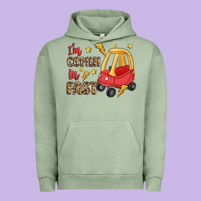 I'm Comin In Fast Urban Hoodie Designed By Lillyallendesigns