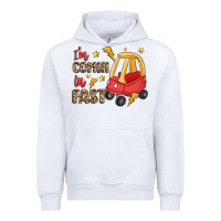 White i'm comin in fast Urban Hoodie - LillyAllenDesigns