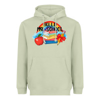 Matcha Hello Pre School Heavyweight Hoodie - AdoDesignShop