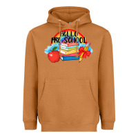Meerkat Hello Pre School Heavyweight Hoodie - AdoDesignShop