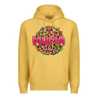 Antique Gold mama christmas lights Premium Hoodie - MaliasSmallBusiness