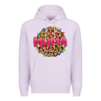 Lilac mama christmas lights Premium Hoodie - MaliasSmallBusiness