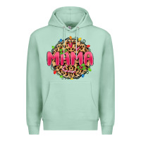 Seafoam mama christmas lights Premium Hoodie - MaliasSmallBusiness