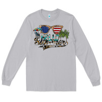 Moon Dust hello summer Long Sleeve Tee - SublimationCraftShop