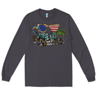 Smoke hello summer Long Sleeve Tee - SublimationCraftShop