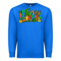 True Royal luck with gnome and beer Premium Sweatshirt - NancyCooperArtShop