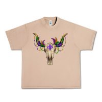 Burro mardi gras bullskull Urban Heavy Tee - RanaPortraitStore