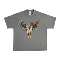 Tornado mardi gras bullskull Urban Heavy Tee - RanaPortraitStore
