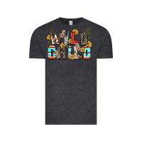 Vintage Black wild child Vintage Tee - Zillion Design Studio