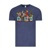 Vintage Denim wild child Vintage Tee - Zillion Design Studio