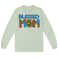 Matcha blessed mom autism Long Sleeve Tee - AdoDesignShop