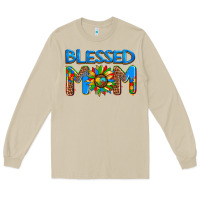 Mushroom blessed mom autism Long Sleeve Tee - AdoDesignShop