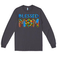 Smoke blessed mom autism Long Sleeve Tee - AdoDesignShop