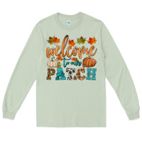 Matcha welcome to our patch Long Sleeve Tee - HRA Design Shop
