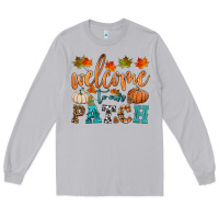 Moon Dust welcome to our patch Long Sleeve Tee - HRA Design Shop