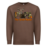 Chestnut Western Papa The Great Deer Hunter Premium Sweatshirt - LillyAllenDesigns