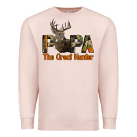 Pale Pink Western Papa The Great Deer Hunter Premium Sweatshirt - LillyAllenDesigns