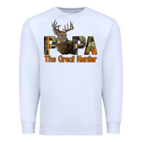 White Western Papa The Great Deer Hunter Premium Sweatshirt - LillyAllenDesigns