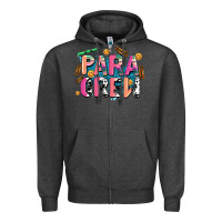 Charcoal Heather para crew Zipper Hoodie - AdoDesignShop