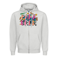 Dove Grey para crew Zipper Hoodie - AdoDesignShop
