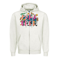Oatmeal Heather para crew Zipper Hoodie - AdoDesignShop