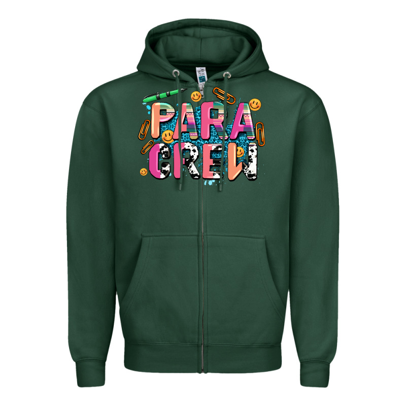 Para Crew Zipper Hoodie by AdoDesignShop | Teevron