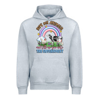 Heather Grey buy me animals and tell me you hate the government Urban Hoodie - LillyAllenDesigns