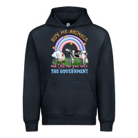 Navy buy me animals and tell me you hate the government Urban Hoodie - LillyAllenDesigns