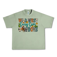 Oil Green wild west long live cowboys Urban Heavy Tee - Zillion Design Studio
