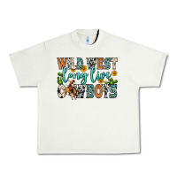 Pistachio wild west long live cowboys Urban Heavy Tee - Zillion Design Studio