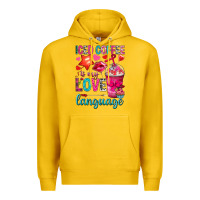 Lemon iced coffee is my love language Premium Hoodie - NancyCooperArtShop