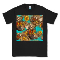 Black western boots and hat seamless pattern Classic Tee - HRA Design Shop