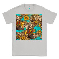 Moon Dust western boots and hat seamless pattern Classic Tee - HRA Design Shop